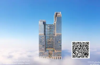 Apartment - Studio - 1 Bathroom for sale in Mawjan Tower - Ajman Corniche Road - Ajman