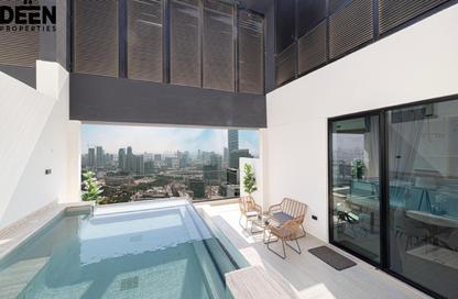 Apartment - 2 - 3 for rent in Binghatti Corner - District 10 - Jumeirah Village Circle - Dubai