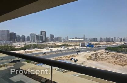 Apartment - 1 Bedroom - 2 Bathrooms for rent in Rabdan Building - Motor City - Dubai