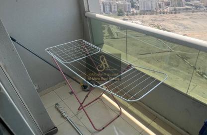 Apartment - 1 Bedroom - 2 Bathrooms for sale in Orient Tower 1 - Orient Towers - Al Bustan - Ajman