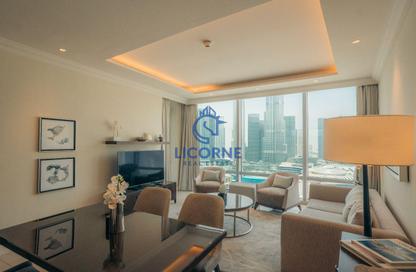 Apartment - 1 - 1 for rent in The Address Residence Fountain Views 2 - The Address Residence Fountain Views - Downtown Dubai - Dubai