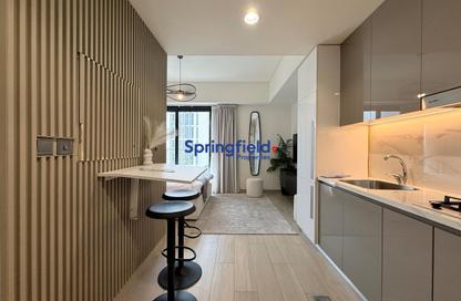 Apartment - Studio - 1 for rent in Azizi Riviera 32 - Azizi Riviera - Meydan One - Meydan - Dubai