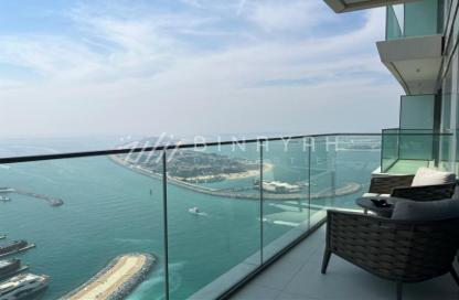 Apartment - 2 Bedrooms - 2 Bathrooms for rent in Beach Vista - Emaar Beachfront - Dubai Harbour - Dubai