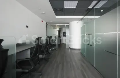 Office Space - Studio - 1 Bathroom for rent in The Prism - Business Bay - Dubai