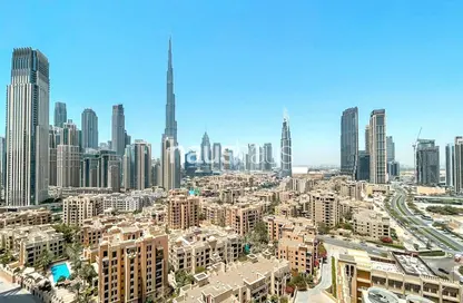 شقة - 2 غرف نوم - 3 حمامات للايجار في بلفيو برج 1 - أبراج بلفيو - وسط مدينة دبي - دبي