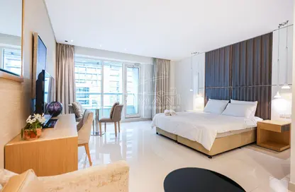 Apartment - Studio - 1 Bathroom for rent in Waters Edge - Business Bay - Dubai
