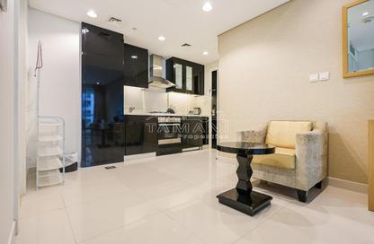 Apartment - Studio - 1 Bathroom for rent in Waters Edge - Business Bay - Dubai