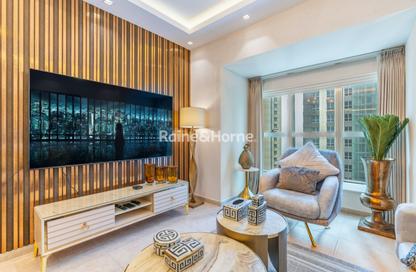 Apartment - 1 - 1 for rent in Elite Residence - Dubai Marina - Dubai