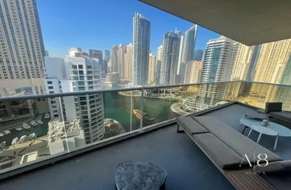 شقة - 5 غرف نوم - 7 حمامات للايجار في شقق أورا هاربور السكنية والفندقية - دبي مارينا - دبي شقة - 5 غرف نوم - 7 حمامات للايجار في شقق أورا هاربور السكنية والفندقية - دبي مارينا - دبي