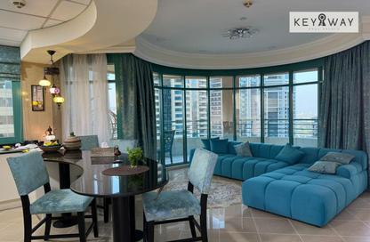 Apartment - 2 - 3 for rent in Marina Crown - Dubai Marina - Dubai