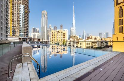 Apartment - 1 - 2 for rent in Bellevue Tower 1 - Bellevue Towers - Downtown Dubai - Dubai