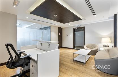 Office Space - Studio - 2 Bathrooms for rent in One Lake Plaza - JLT Cluster T - Jumeirah Lake Towers - Dubai