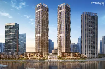 Apartment - Studio - 1 Bathroom for sale in Peninsula Four - Peninsula - Business Bay - Dubai