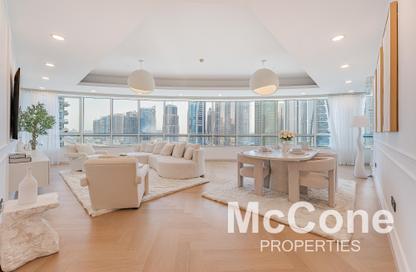 Apartment - 4 Bedrooms - 4 Bathrooms for rent in Horizon Tower - Dubai Marina - Dubai