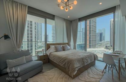 Apartment - Studio - 1 for rent in Peninsula Three - Peninsula - Business Bay - Dubai