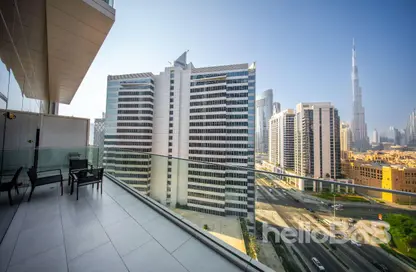 Apartment - 1 Bedroom - 1 Bathroom for rent in Marquise Square Tower - Business Bay - Dubai