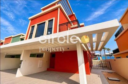 Townhouse - 5 - 3 for sale in Portofino - Damac Lagoons - Dubai