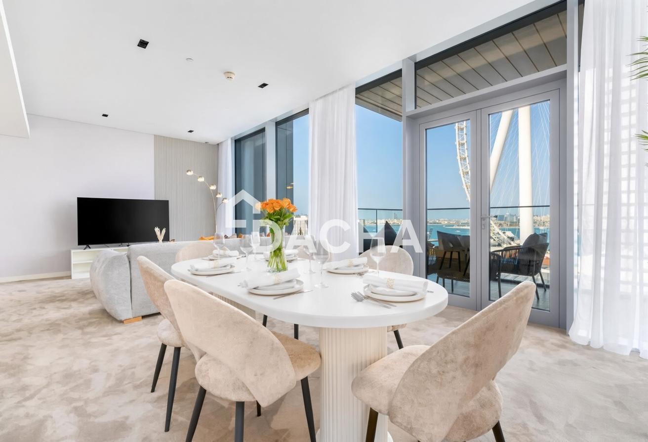 Vacant | Dubai Eye View | Furnished photo 2
