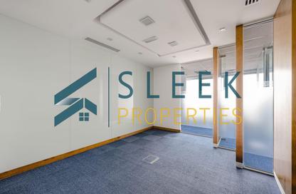 Office Space - Studio - 1 Bathroom for rent in Churchill Executive Tower - Churchill Towers - Business Bay - Dubai