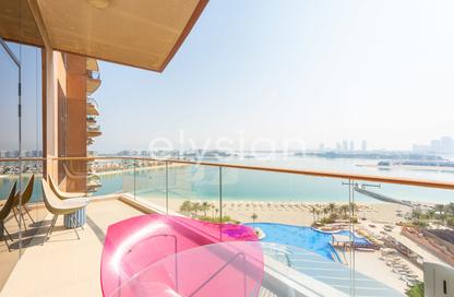Apartment - 1 Bedroom - 1 Bathroom for rent in Ruby - Tiara Residences - Palm Jumeirah - Dubai