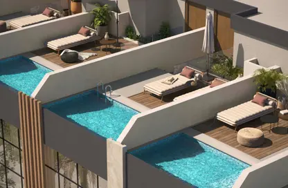 Townhouse - 3 Bedrooms - 3 Bathrooms for sale in Reportage Village Khalifa City - Khalifa City - Abu Dhabi