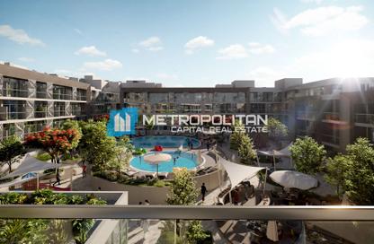 Apartment - Studio - 1 Bathroom for sale in Plaza - Masdar City - Abu Dhabi Apartment - Studio - 1 Bathroom for sale in Plaza - Masdar City - Abu Dhabi