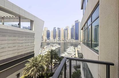 Apartment - 2 Bedrooms - 3 Bathrooms for rent in Al Majara 2 - Al Majara Towers - Dubai Marina - Dubai