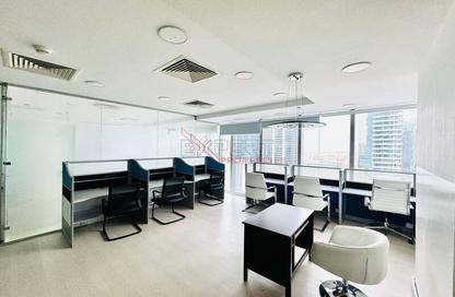Office Space - Studio - 1 Bathroom for rent in The Prism - Business Bay - Dubai