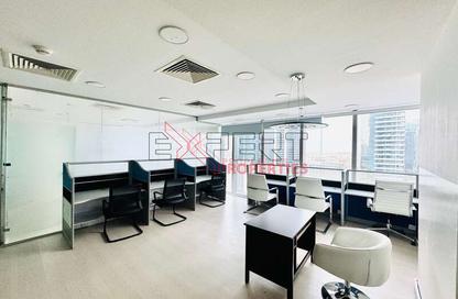 Office Space - Studio - 1 Bathroom for rent in The Prism - Business Bay - Dubai