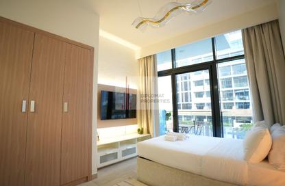 Apartment - Studio - 1 Bathroom for rent in Azizi Riviera 34 - Azizi Riviera - Meydan One - Meydan - Dubai