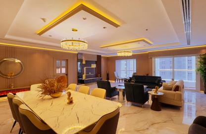 Apartment - 4 Bedrooms - 6 Bathrooms for rent in Elite Residence - Dubai Marina - Dubai