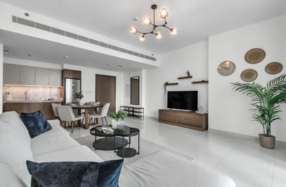 Apartment - 1 Bedroom - 1 Bathroom for rent in Beach Isle Tower 1 - Beach Isle - EMAAR Beachfront - Dubai Harbour - Dubai