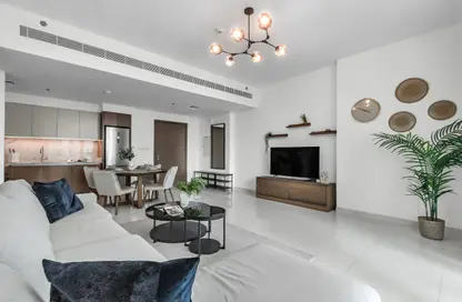 شقة - غرفة نوم - 1 حمام للايجار في برج Beach Isle 1 - بيتش آيل - إعمار بيتشفرونت - دبي هاربور - دبي