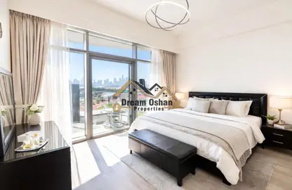 Apartment - 1 Bedroom - 1 Bathroom for rent in Farhad Azizi Residence - Al Jaddaf - Dubai