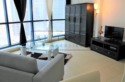 Apartment - Studio - 1 Bathroom for rent in Jumeirah Bay X1 - Jumeirah Bay Towers - JLT Cluster X - Jumeirah Lake Towers - Dubai