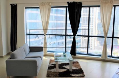Apartment - Studio - 1 Bathroom for rent in Jumeirah Bay X1 - Jumeirah Bay Towers - JLT Cluster X - Jumeirah Lake Towers - Dubai