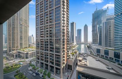 Apartment - Studio - 1 for sale in Peninsula Two - Peninsula - Business Bay - Dubai