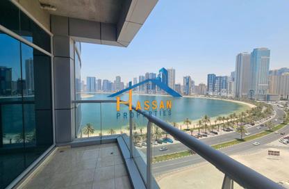 Apartment - 3 Bedrooms - 5 Bathrooms for rent in Al Khan Lagoon - Al Khan - Sharjah