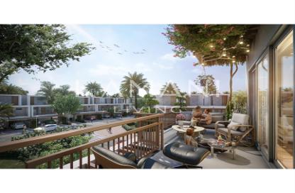 Townhouse - 4 - 5 for sale in Violet 3 - Violet - Damac Hills 2 - Dubai