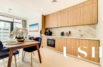 شقة - غرفة نوم - 1 حمام للايجار في برج Beach Vista 1 - بيتش فيستا - إعمار بيتشفرونت - دبي هاربور - دبي