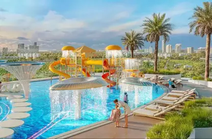 شقة - غرفة نوم - 2 حمامات للبيع في برج سيرينز باي دانوب أ - سيرينز من دانوب - منطقة 14 - قرية جميرا الدائرية - دبي