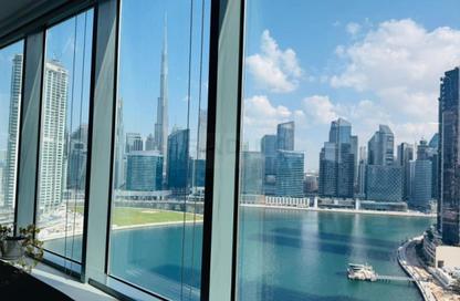 Office Space - Studio - 1 Bathroom for rent in Damac Towers - Business Bay - Dubai