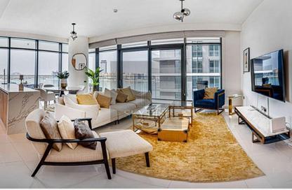 Apartment - 3 Bedrooms - 3 Bathrooms for rent in Beach Vista Tower 2 - Beach Vista - EMAAR Beachfront - Dubai Harbour - Dubai