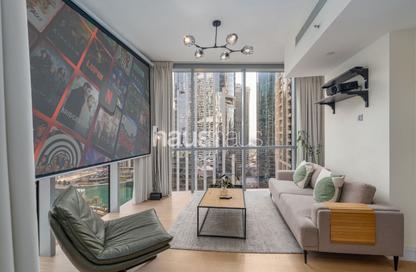 Apartment - 1 - 2 for rent in Indigo Tower - JLT Cluster D - Jumeirah Lake Towers - Dubai Apartment - 1 - 2 for rent in Indigo Tower - JLT Cluster D - Jumeirah Lake Towers - Dubai