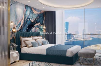 شقة - غرفة نوم - 1 حمام للبيع في شيك تاور - الخليج التجاري - دبي