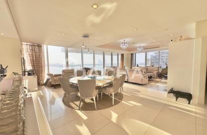 Apartment - 3 Bedrooms - 5 Bathrooms for rent in Serenia Residences West - Serenia Residences The Palm - Palm Jumeirah - Dubai