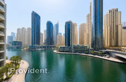 Apartment - 1 Bedroom - 2 Bathrooms for rent in Orra Harbour Residences and Hotel Apartments - Dubai Marina - Dubai Apartment - 1 Bedroom - 2 Bathrooms for rent in Orra Harbour Residences and Hotel Apartments - Dubai Marina - Dubai