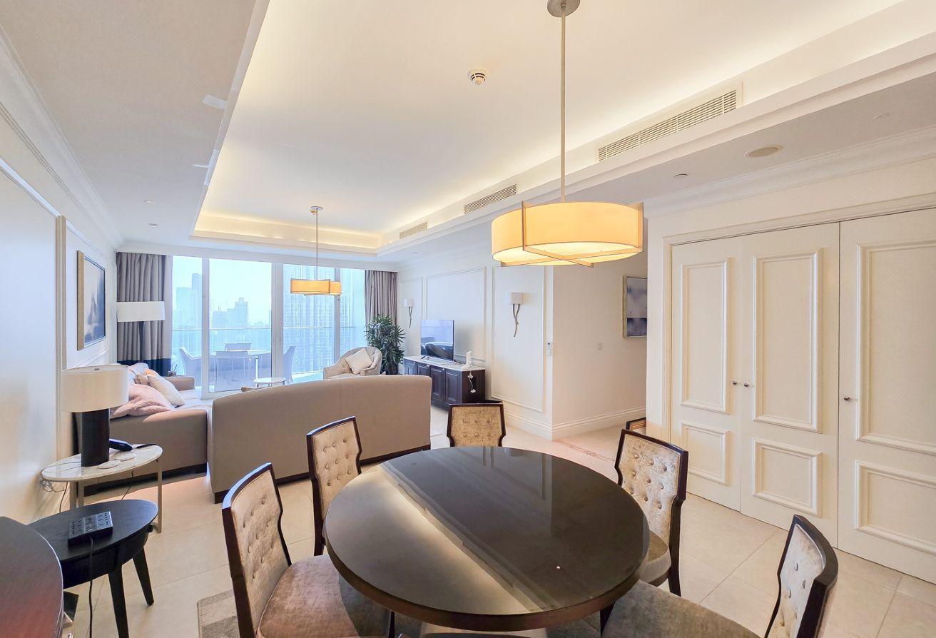 Burj Kalifa Facing | High floor | Large unit photo 5