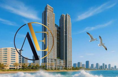 Apartment - Studio - 1 Bathroom for sale in Mawjan Tower - Ajman Corniche Road - Ajman Apartment - Studio - 1 Bathroom for sale in Mawjan Tower - Ajman Corniche Road - Ajman