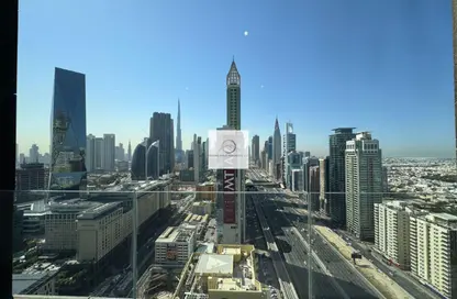 شقة - غرفة نوم - 2 حمامات للايجار في برج ميز - شارع الشيخ زايد - دبي